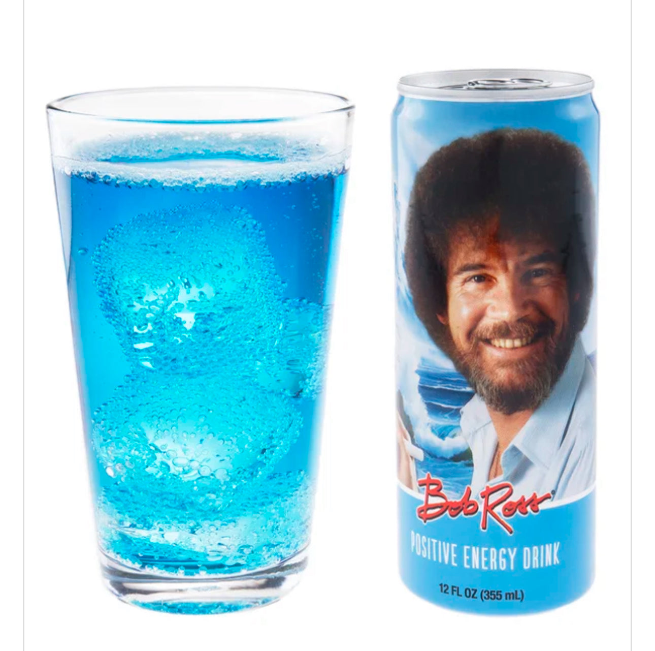 Bob Ross Positive Energy Drink