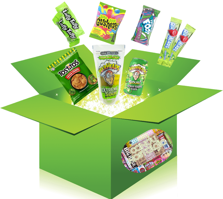 Sour Apple Pickle Kit with Sour Apple Drink