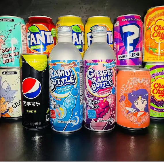 6 Pack of Asian Exotic Drinks