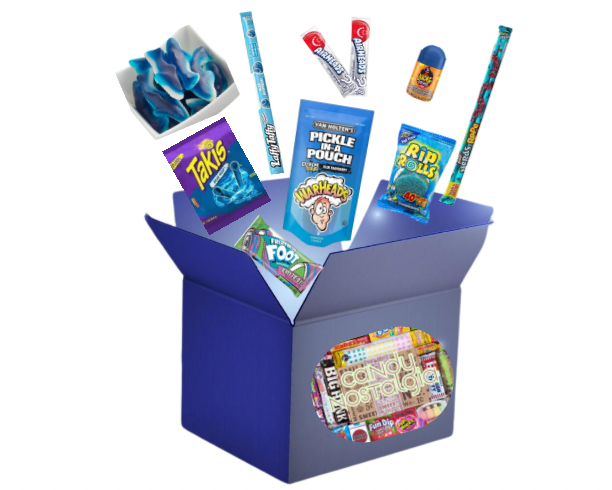 Sour Blue Raspberry Pickle Kit