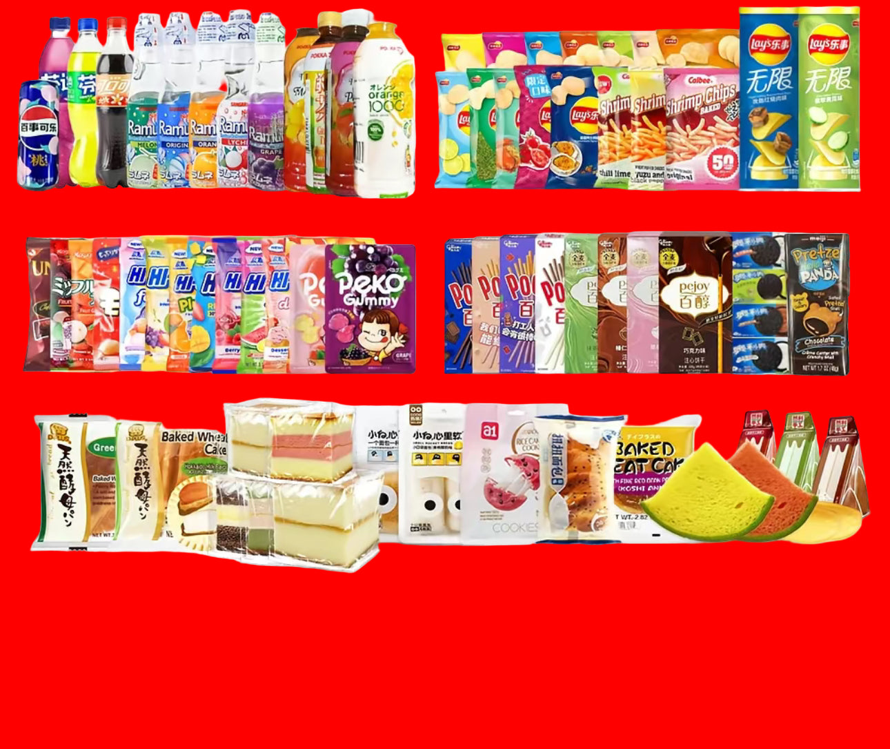 Exotic Asian Snack Box